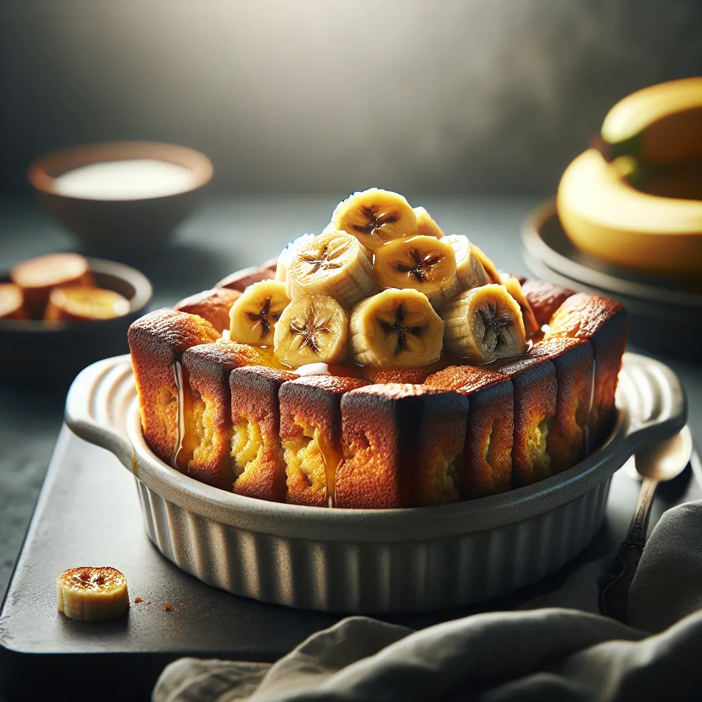 Banana Bread Pudding