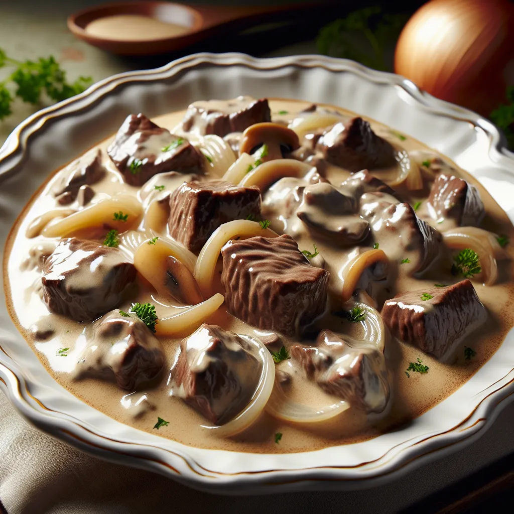 Beef Stroganoff