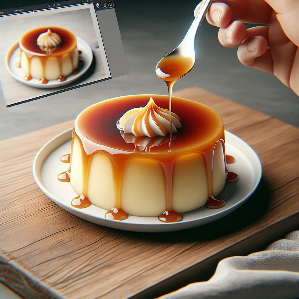 Caramel Curd Steam Pudding