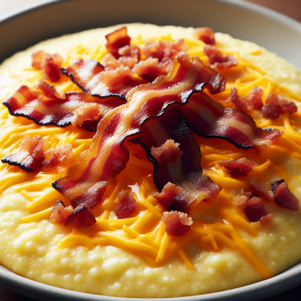 Cheese Grits with Bacon