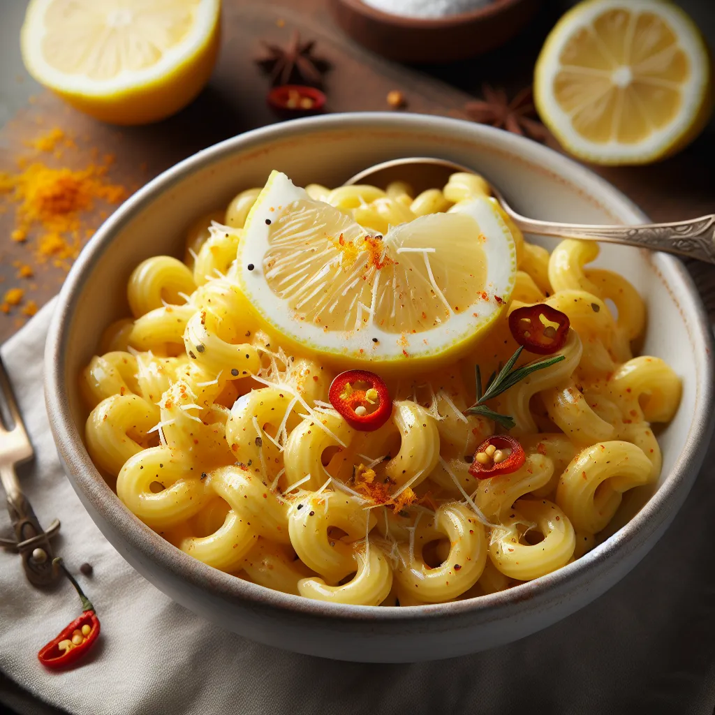 Cheesy Lemon Pasta