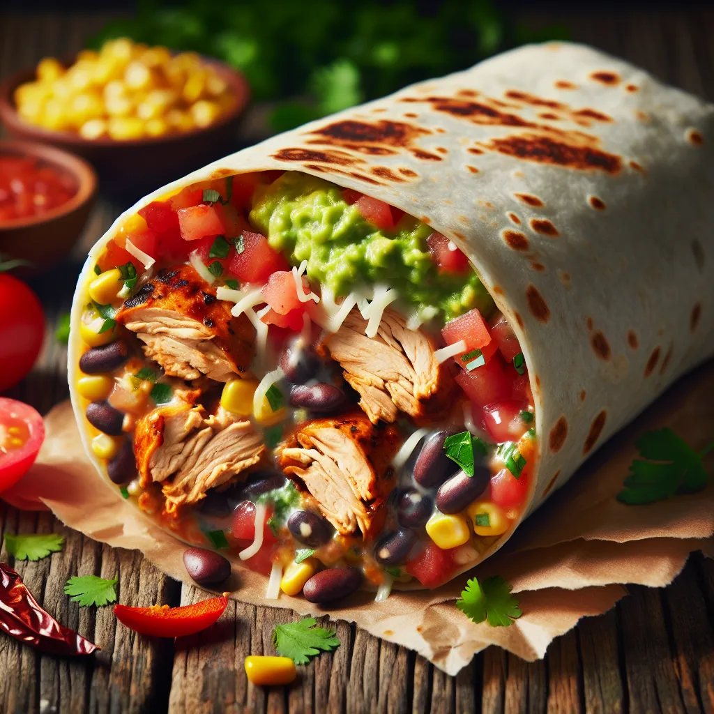 Chipotle Chicken Burrito