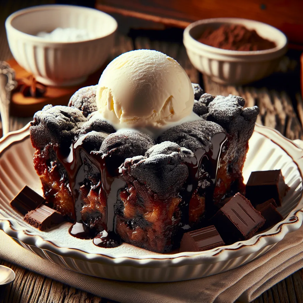 Chocolate Bread Pudding