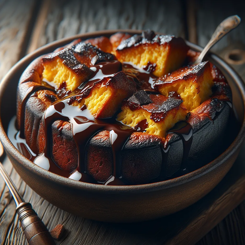 Chocolate Bread Pudding