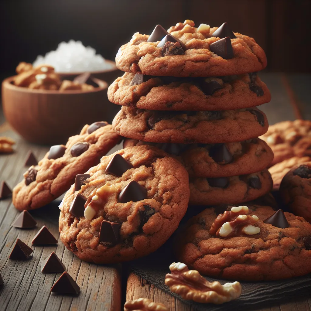 Chocolate Chip Coconut Walnut Cookies