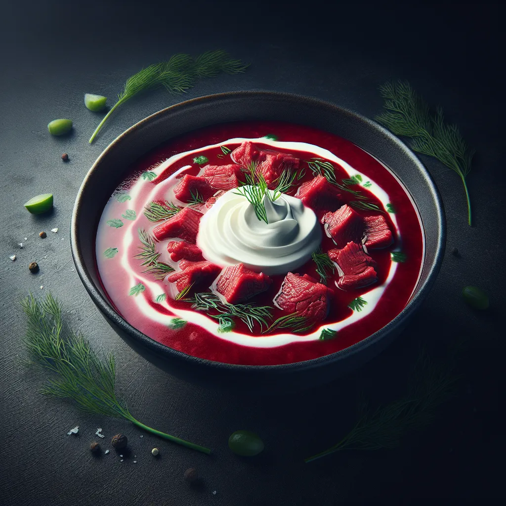 Classic Beef Borscht