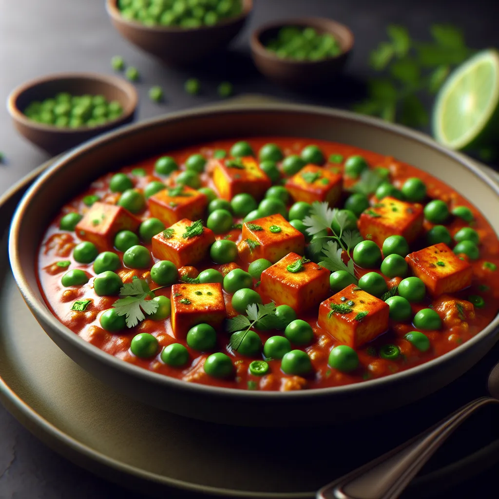 Classic Matar Paneer