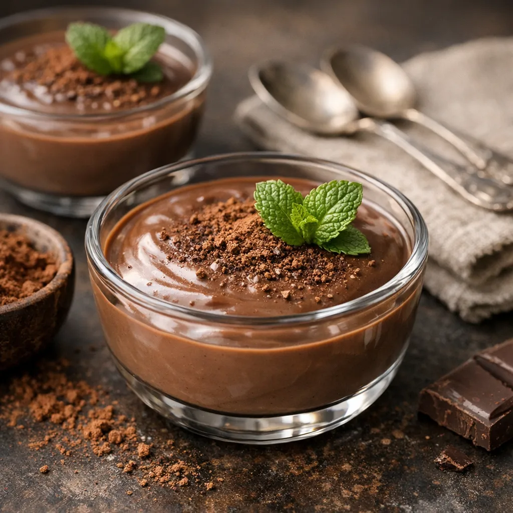 Cocoa Milk Pudding