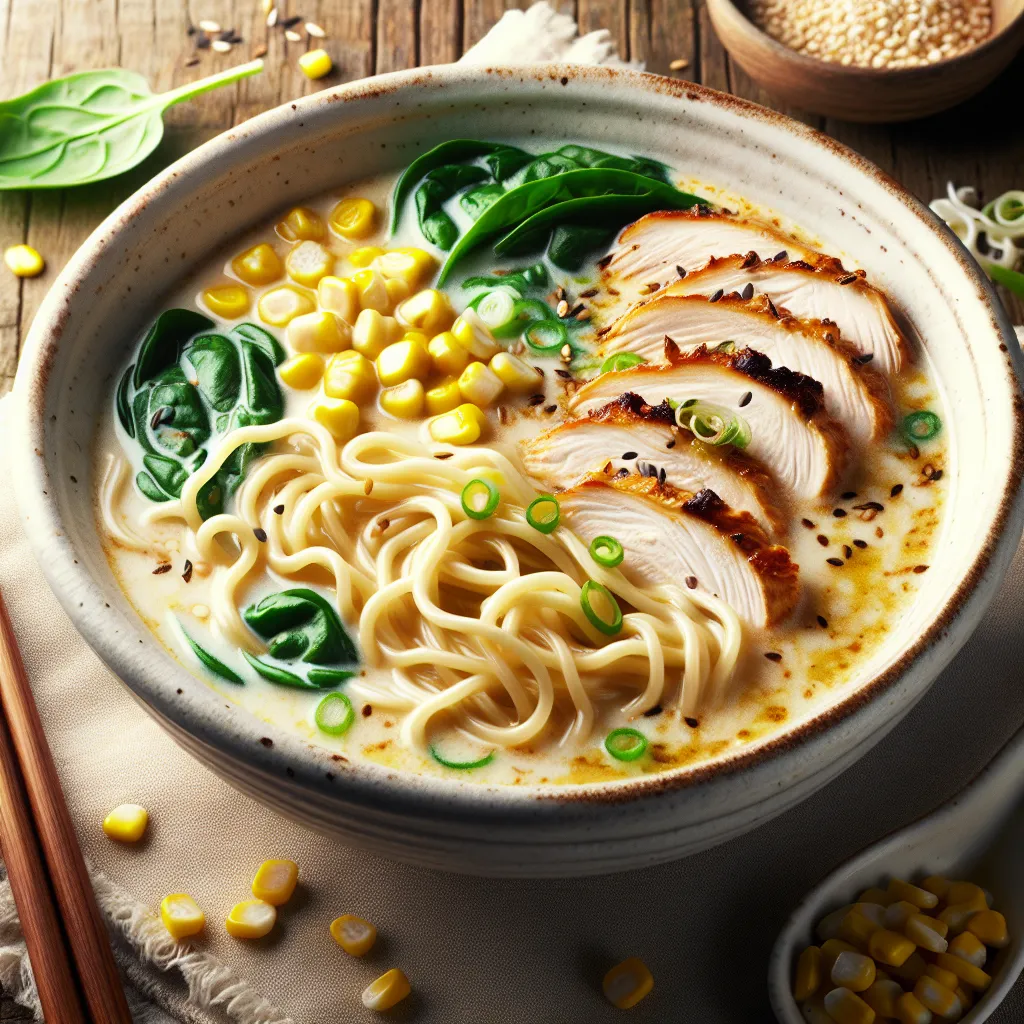 Creamy Chicken Ramen
