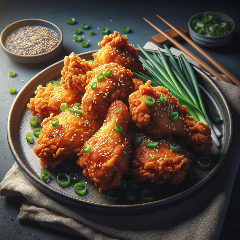 Crispy Korean Fried Chicken
