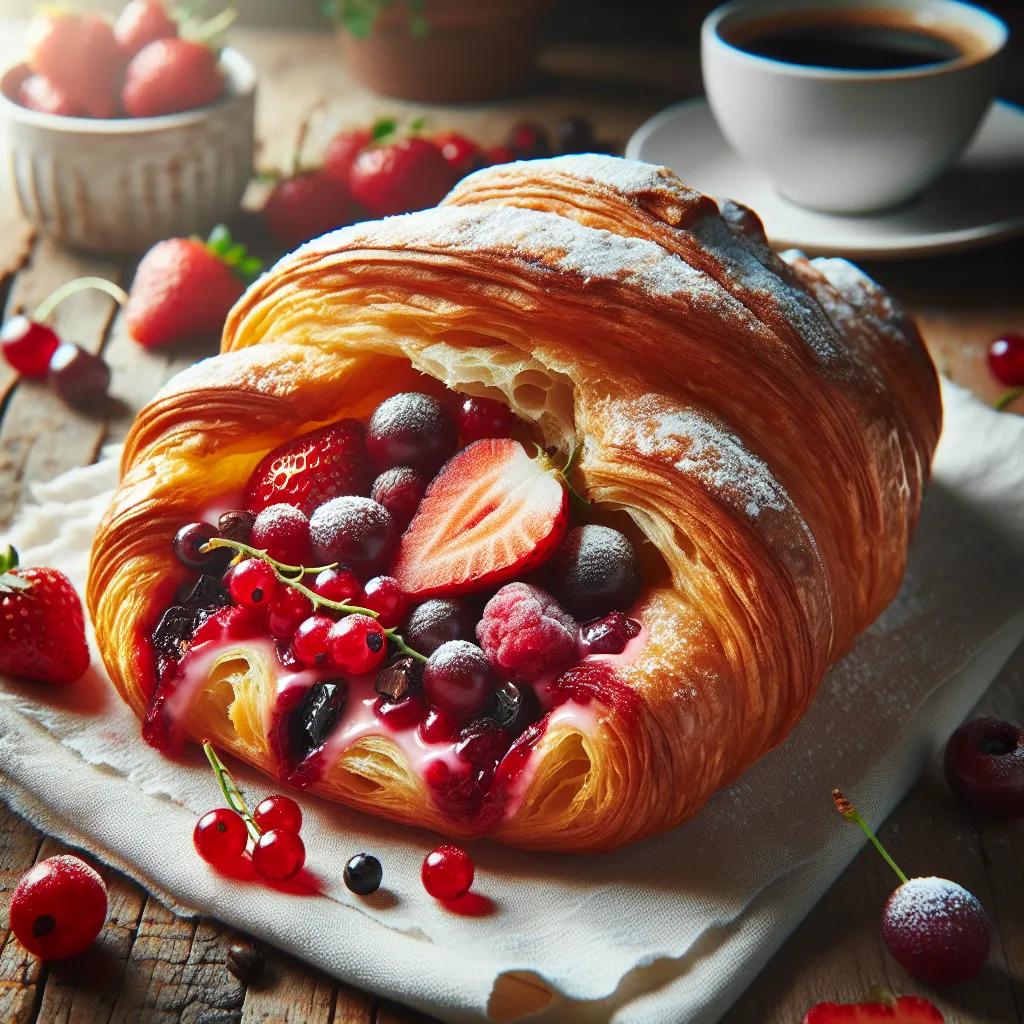 Croissant aux Fruits Rouges