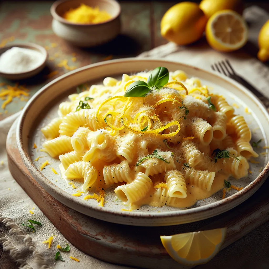 Lemon Cheese Pasta