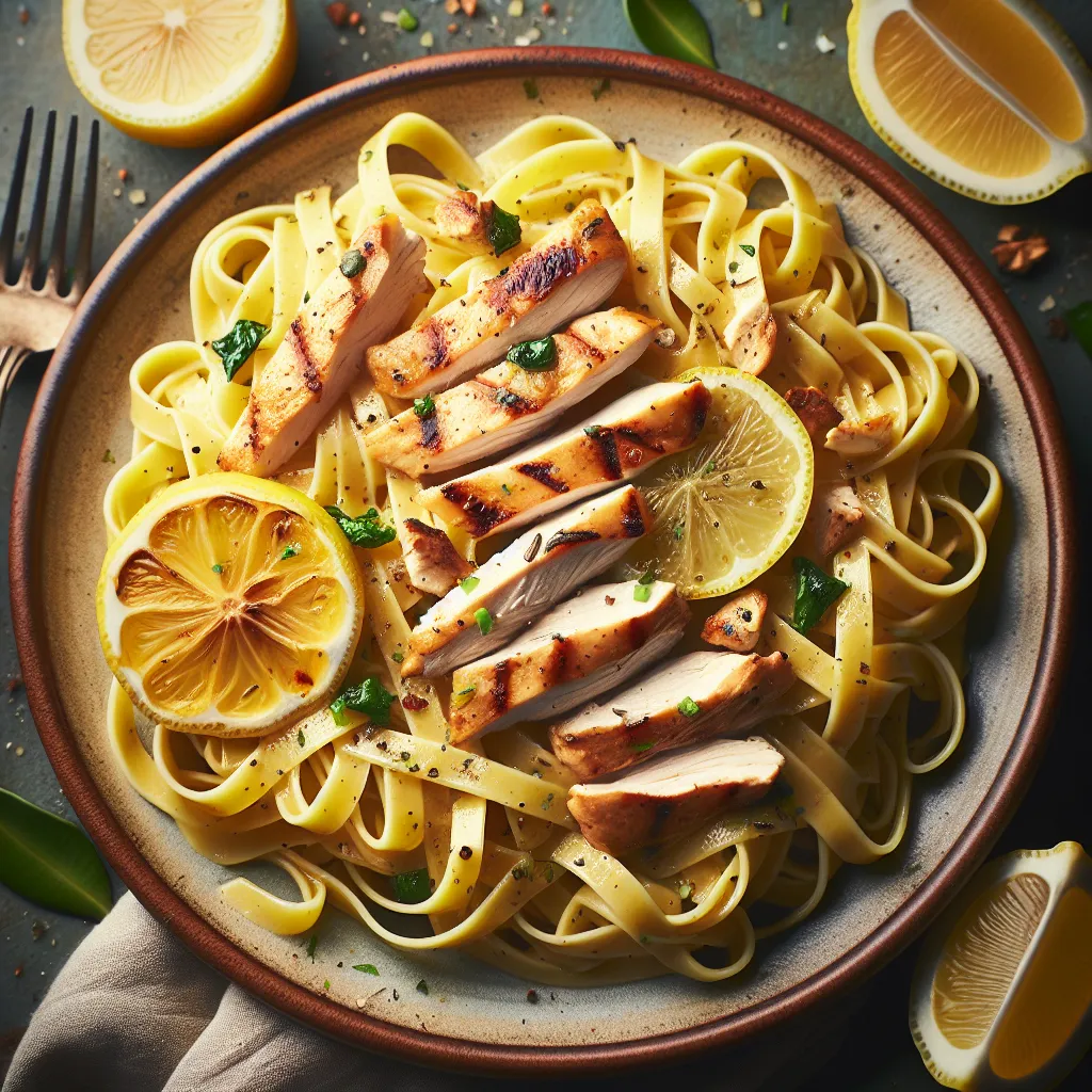 Lemon Chicken Pasta