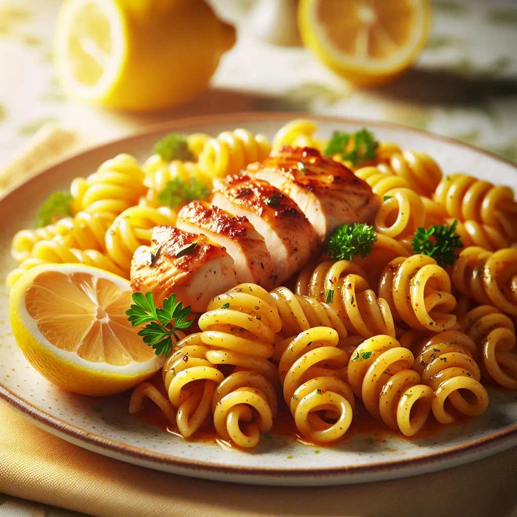 Lemon Chicken Pasta