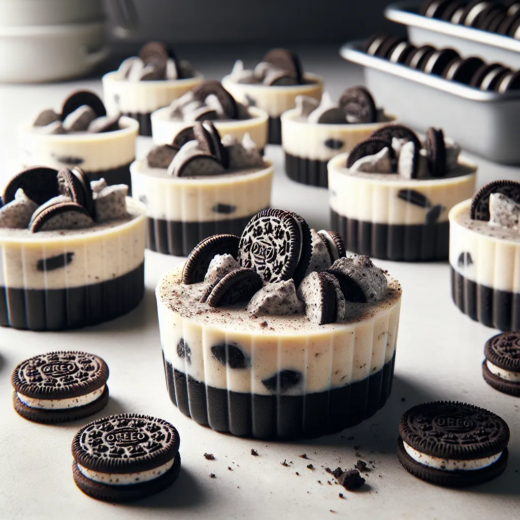 Mini Oreo Cheesecakes