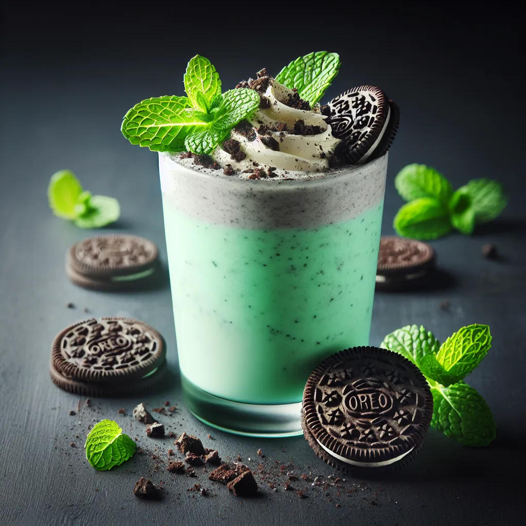 Mint Oreo Milkshake