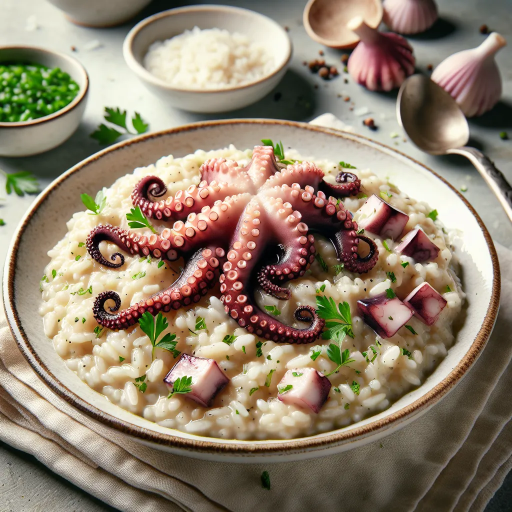 Octopus Risotto