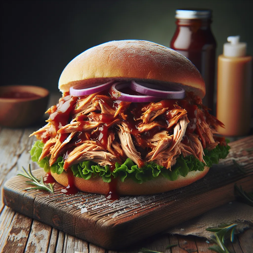 Pulled Chicken Sandwich