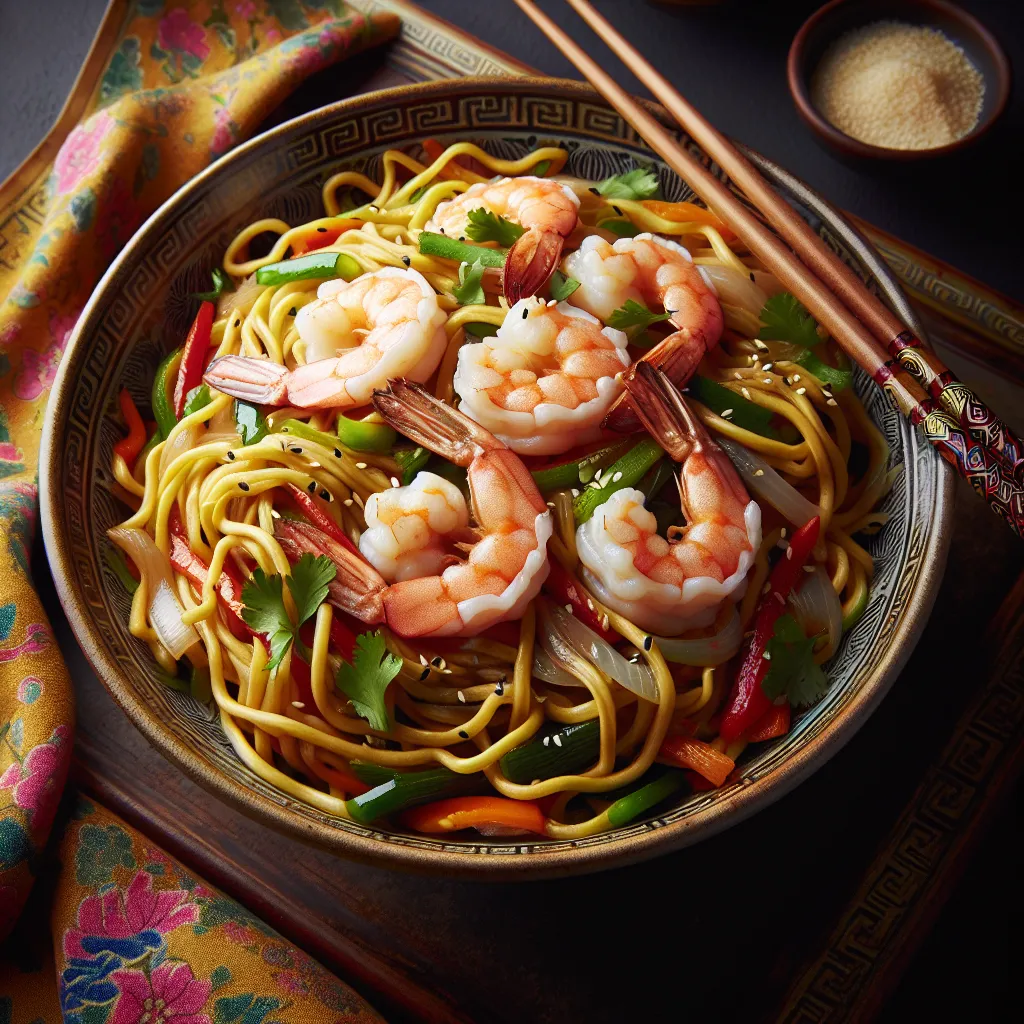 Shrimp Lo Mein