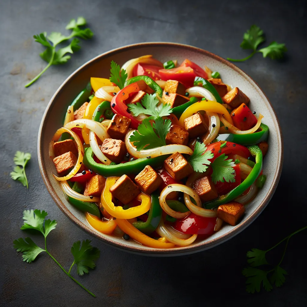 Soya Chunks Stir Fry