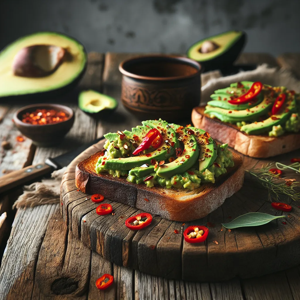 Spicy Avocado Toast