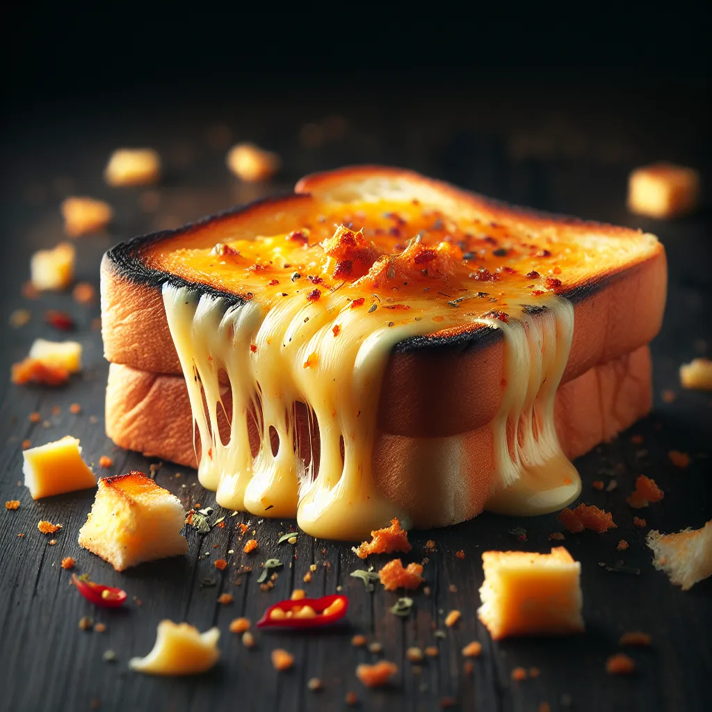 Spicy Cheese Toast