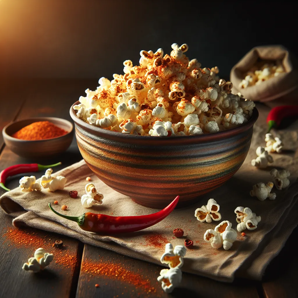 Spicy Chili Popcorn