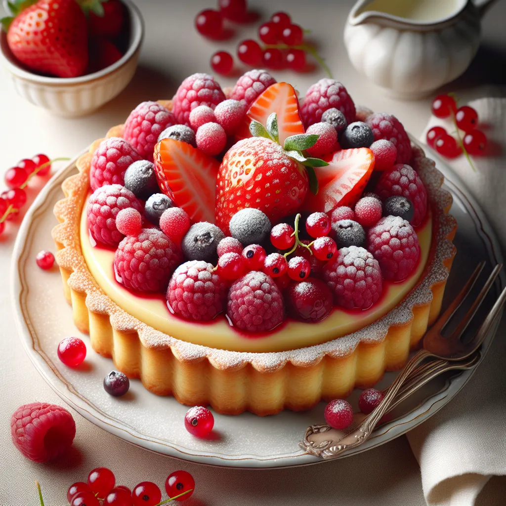 Tartelette aux Fruits Rouges