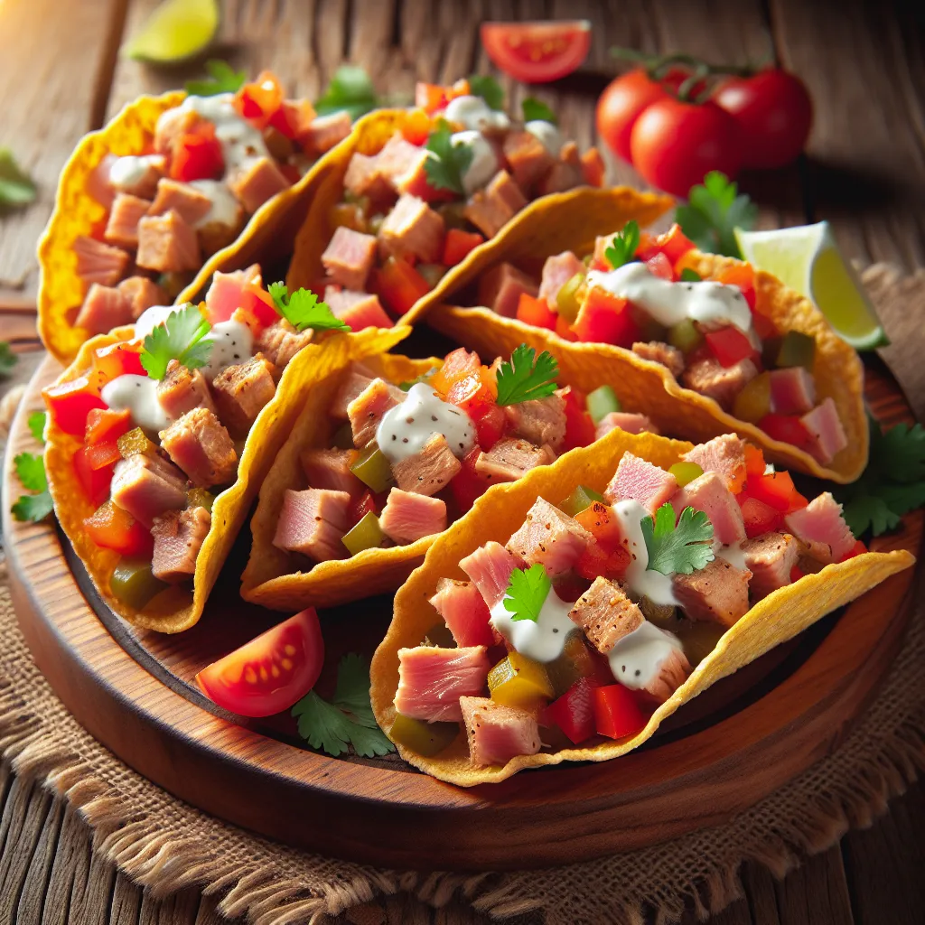 Tuna Taco Boats