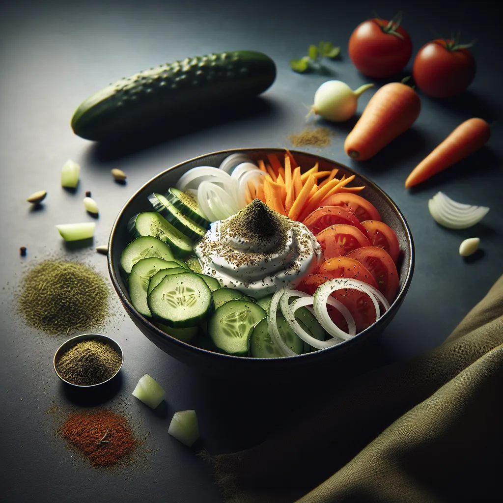 Vegetable Raita