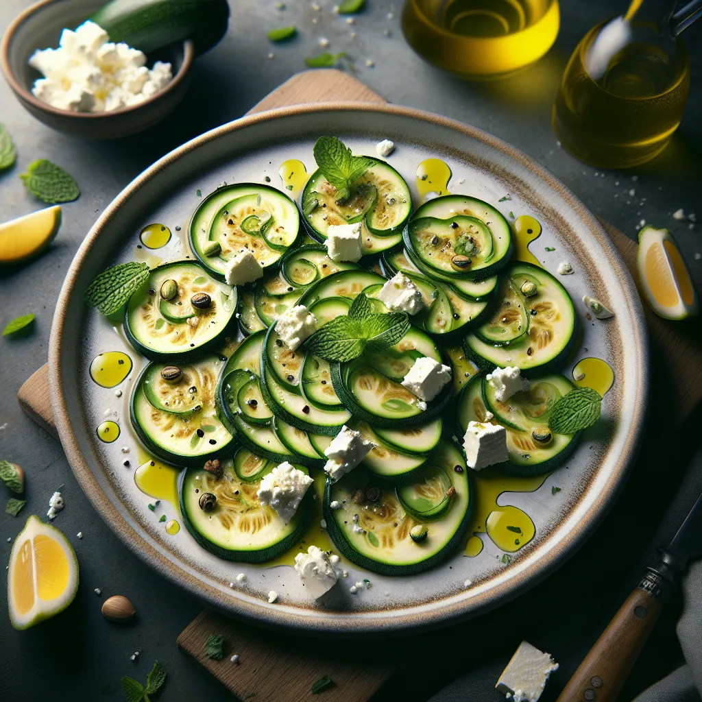 Zucchini Carpaccio
