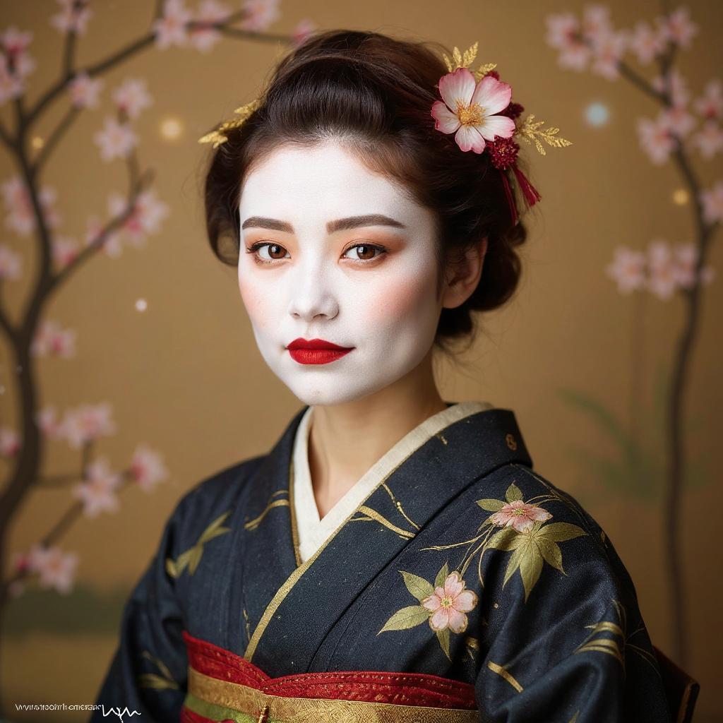 Japanese Geisha Elegance