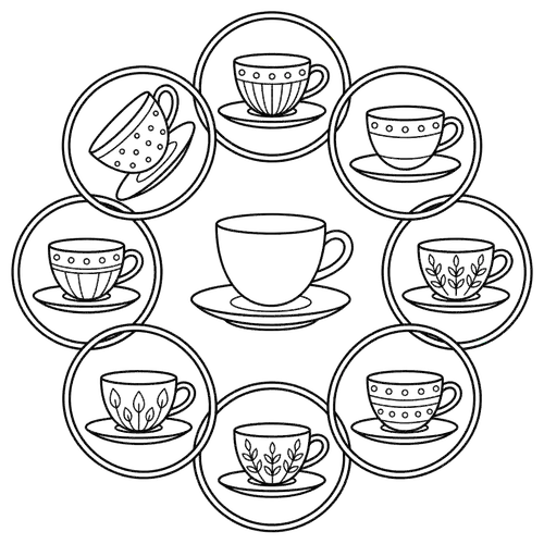 Free Printable Mandala Coloring Pages - mandala-04 - iColorPlay