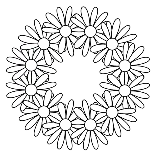 Free Printable Mandala Coloring Pages - mandala-05 - iColorPlay