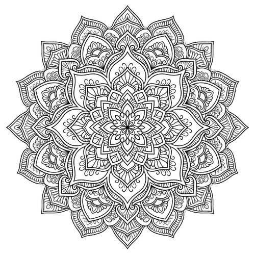 Free Printable Mandala Coloring Pages - mandala-14 - iColorPlay
