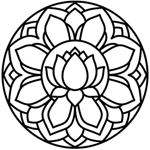 Free Printable Mandala Coloring Pages - mandala-18 - iColorPlay