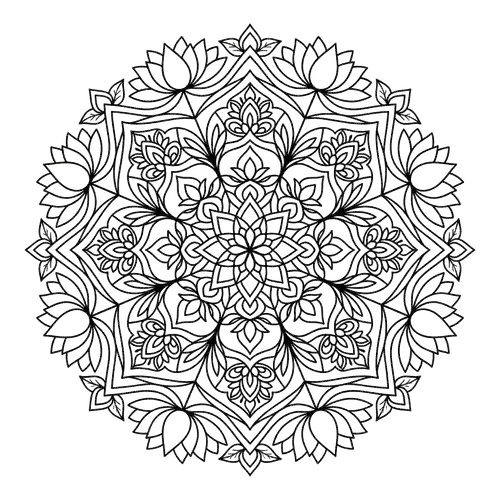 Free Printable Mandala Coloring Pages - mandala-20 - iColorPlay