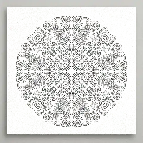 Free Printable Mandala Coloring Pages - mandala-24 - iColorPlay