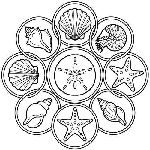 Free Printable Mandala Coloring Pages - mandala-31 - iColorPlay