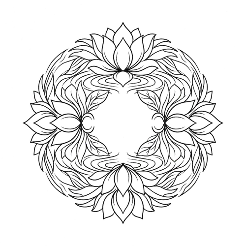 Free Printable Mandala Coloring Pages - mandala-51 - iColorPlay