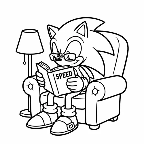 Free Printable Sonic the Hedgehog Coloring Pages - sonic_016 - iColorPlay