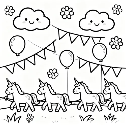 Free Printable 유니콘 Coloring Pages - unicorn-13 - iColorPlay