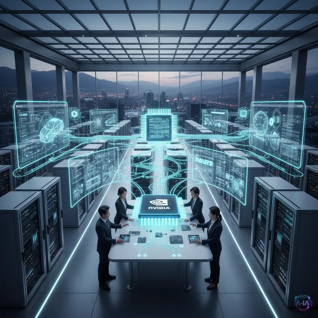 NVIDIA Sella Alianzas Estratégicas con Hyundai, Samsung y Naver para Impulsar la IA en Corea del Sur