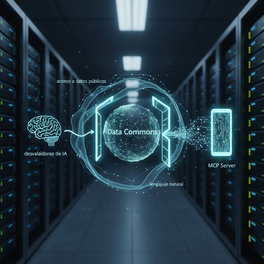 Data Commons facilita el acceso a datos públicos para desarrolladores de IA con el MCP Server