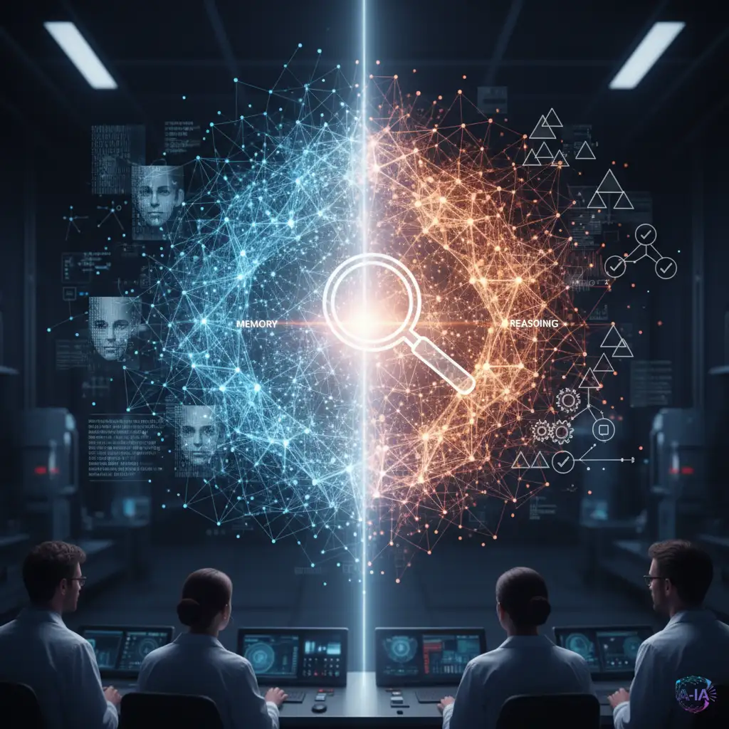 Científicos logran separar la 'Memoria' del 'Razonamiento' dentro de las Redes Neuronales de la IA