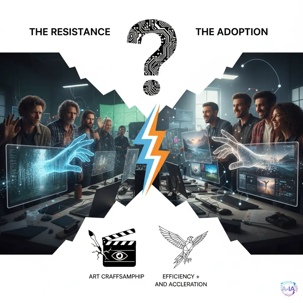 La IA Generativa Polariza a los Profesionales del Video: ¿Amenaza o Herramienta Indispensable?