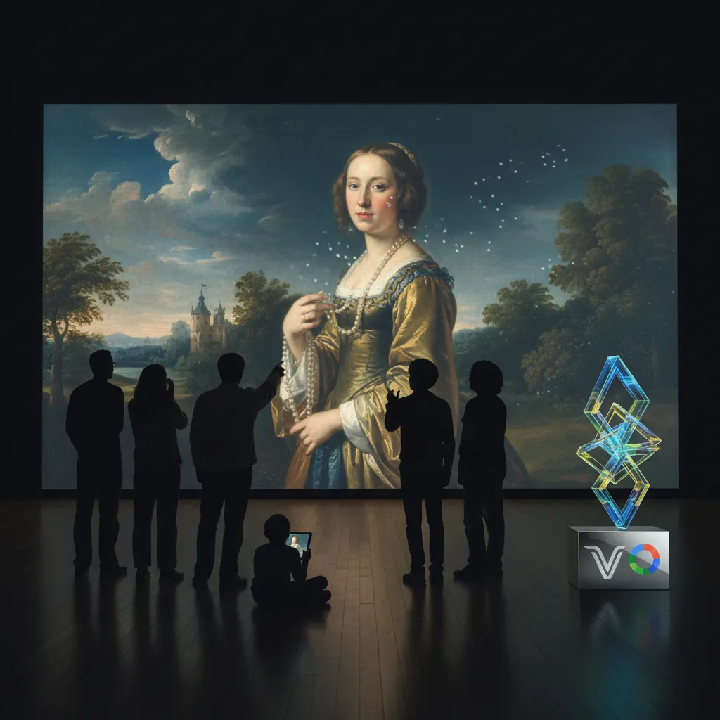 Google da Vida a Obras de Arte con "Pinturas en Movimiento" gracias a Veo