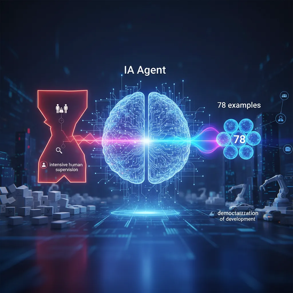 Avance en Supervisión de Agentes de IA: Escalado Eficiente con Solo 78 Ejemplos