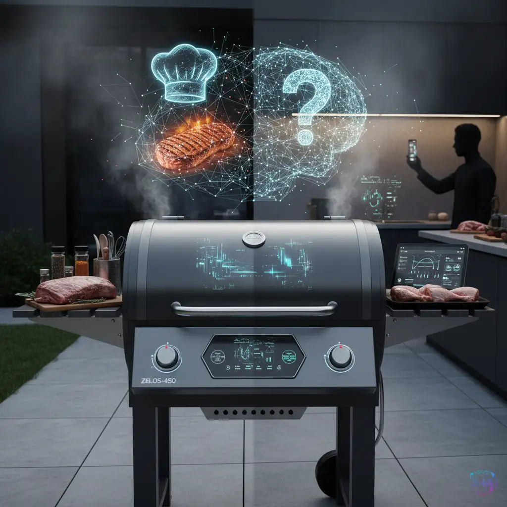 La Parrilla Zelos-450 Integra IA Generativa: ¿Un Chef Inteligente o un Truco Publicitario?