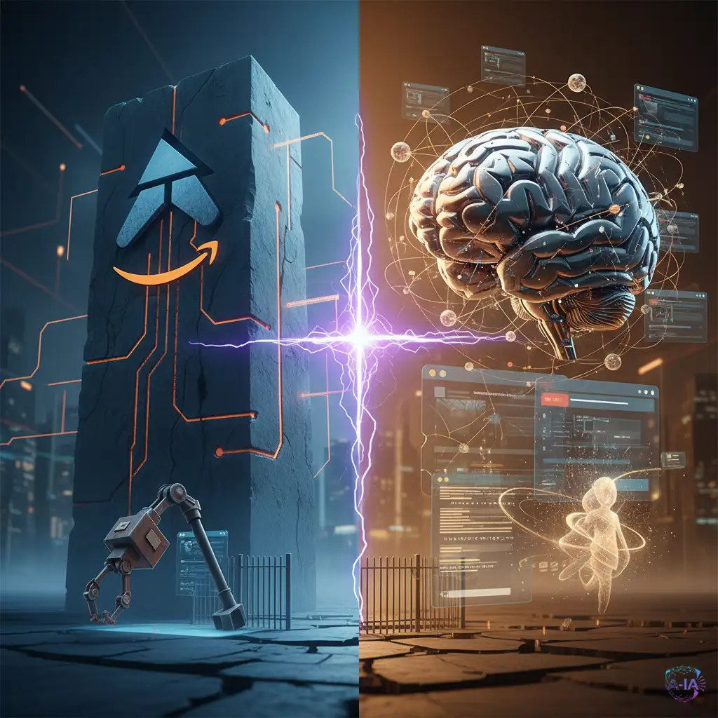 Amazon amenaza legalmente a Perplexity AI por su controvertido método de 'navegación agéntica'